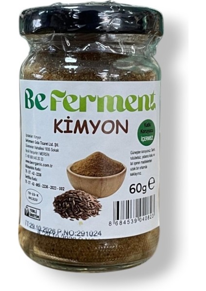 Doğal Öğütülmüş Kimyon 60 gr