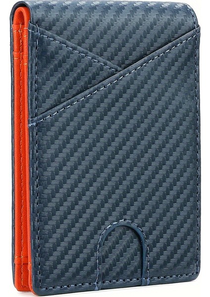 Tcherchı Erkek Ultra Ince Karbon Fiber Cüzdan - Çoklu Kart Tutucu, Iş Tarzı (Yurt Dışından)