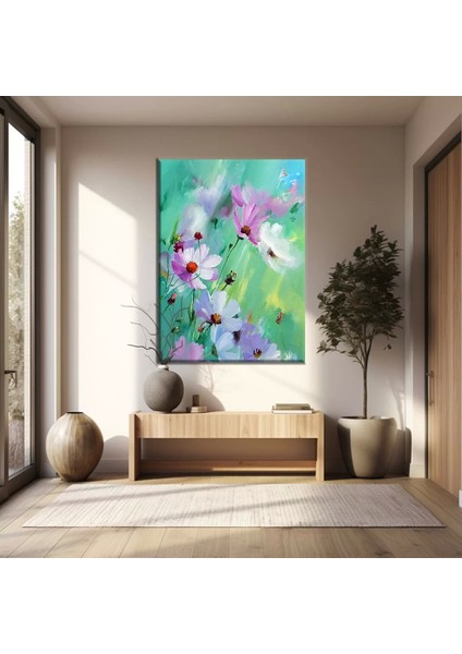 Kır Çiçekler Kanvas Tablo