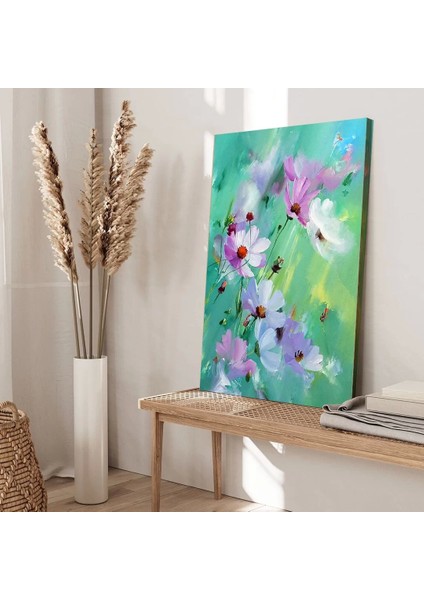 Kır Çiçekler Kanvas Tablo modelleri