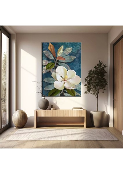 Lotus Çiçeği Kanvas Tablo