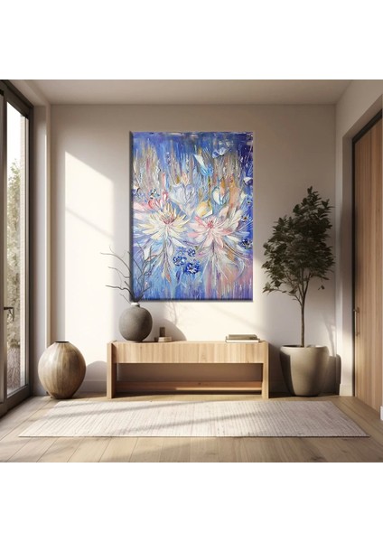 Nilüfer Çiçeği Kanvas Tablo