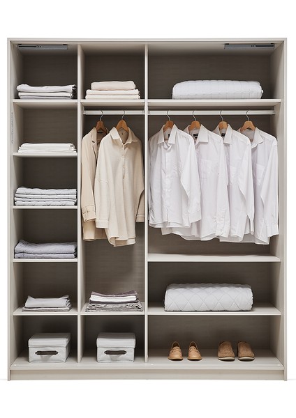 Loreto Sürgü Kapaklı Gardırop fiyatları