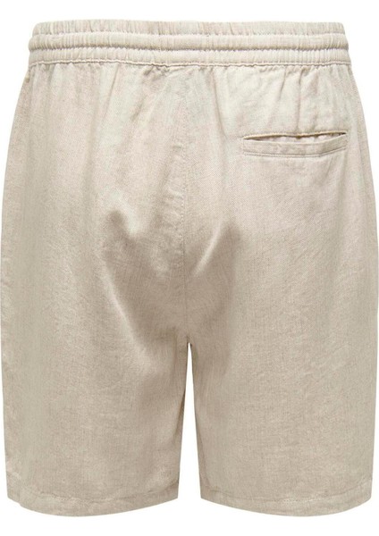 Onstel Vısc Lın Shorts 0075 Pamuk Keten Erkek Şort