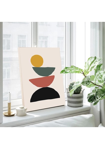 Rengarenk Sessizlik Kanvas Tablo fiyatları