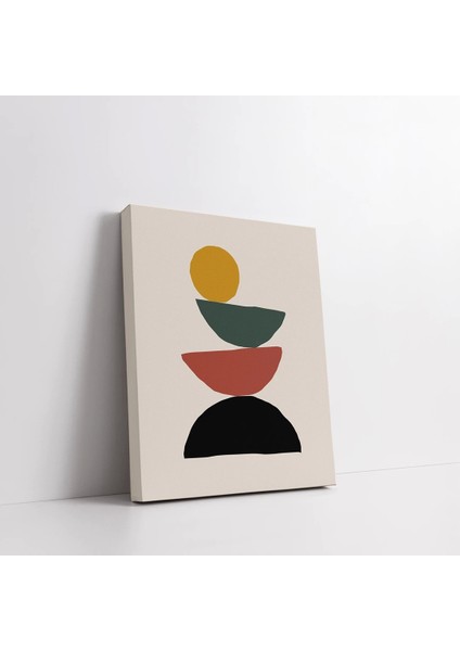 Rengarenk Sessizlik Kanvas Tablo modelleri