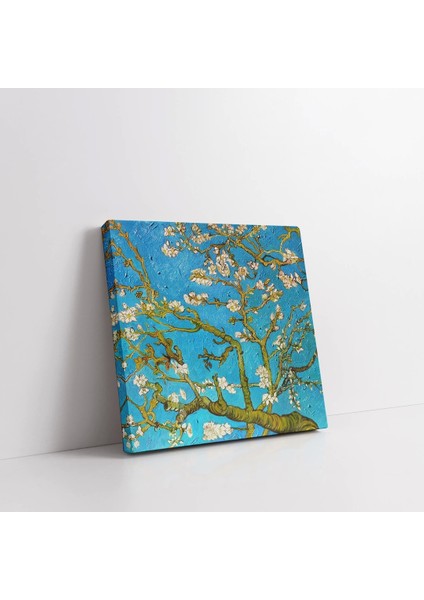 Çiçek Açan Badem Çiçekleri Kanvas Tablo fiyatları