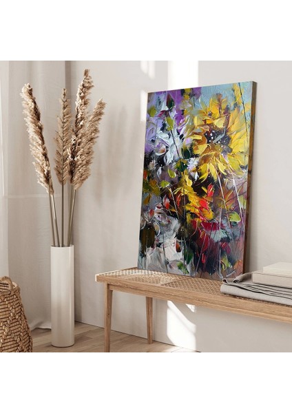 Dekoratif Çiçekler Kanvas Tablo fiyatları