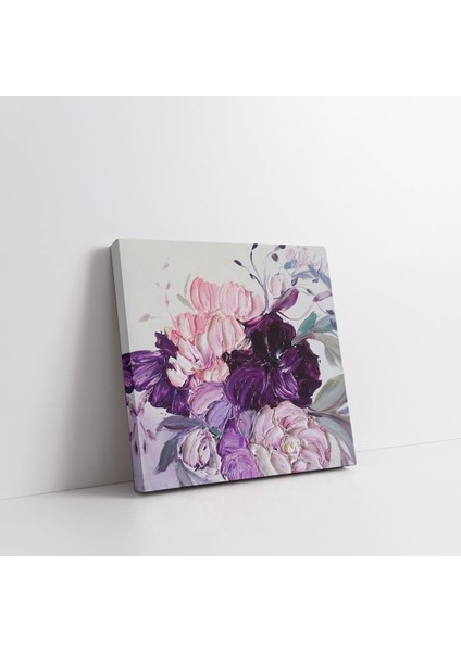 Lila Bahçesi Kanvas Tablo fiyatları