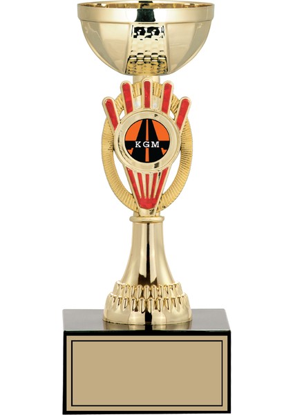 Kişiye Özel Futbol Kupası Ödül Kupası Tören Kupası 24 cm Small 013
