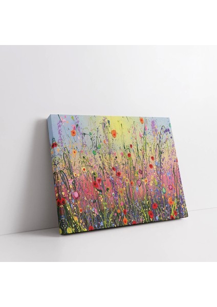 Çiçek Tarlası Kanvas Tablo fiyatları