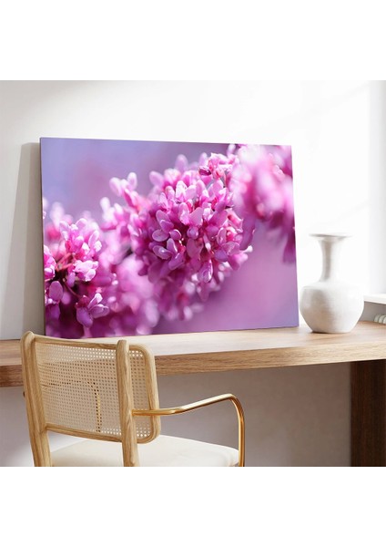 Lila Rengi Çiçekler Kanvas Tablo modelleri