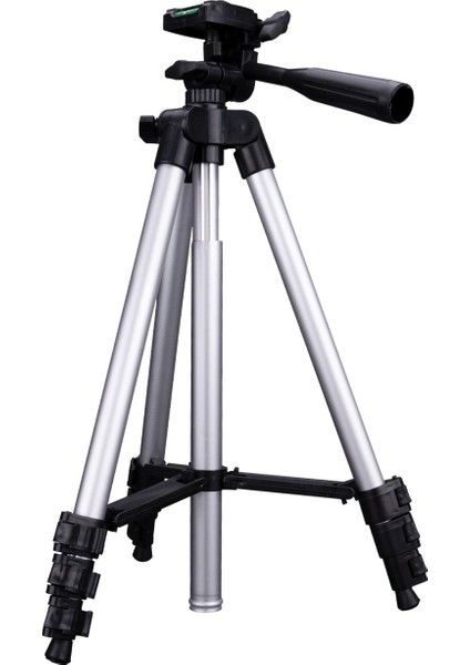 360 Derece Ayarlanabilir Katlanabilir Profesyonel Çekime Uygun 65 cm Ayaklı Tripod