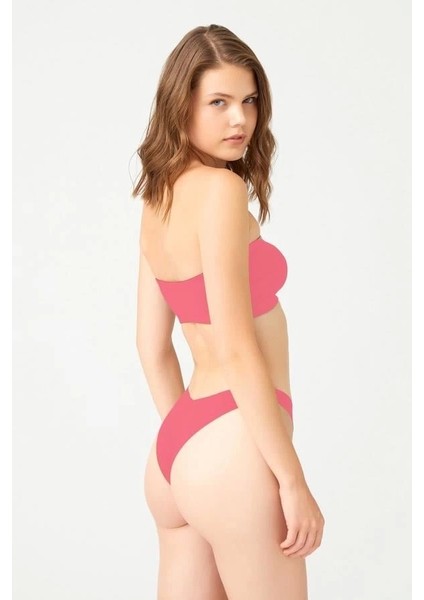 Cotonhıll Lazer Kesim Kadın Pembe Brezilya Külot fiyatları