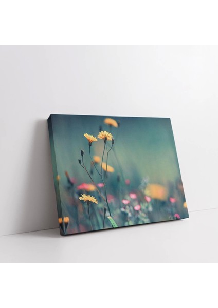 Sarı Çiçek Kanvas Tablo fiyatları