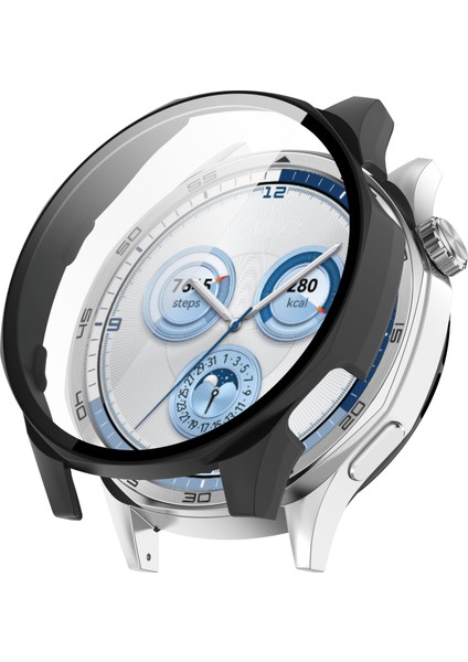 Huawei Watch Gt 5 46MM Mat Pc Saat Çerçevesi Kılıfı, Temperli Cam Ekran Filmi (Yurt Dışından)