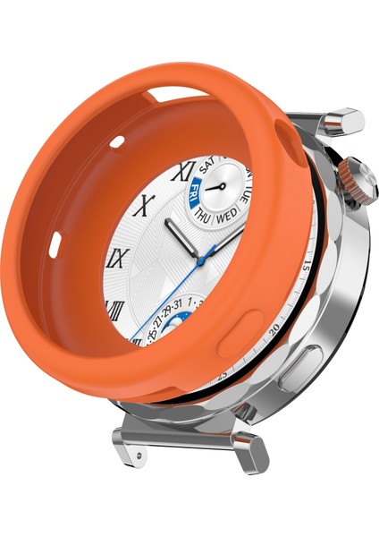 Huawei Watch Gt 5 Pro 42MM Yumuşak Silikon Koruyucu Çerçeve Kapak (Yurt Dışından)