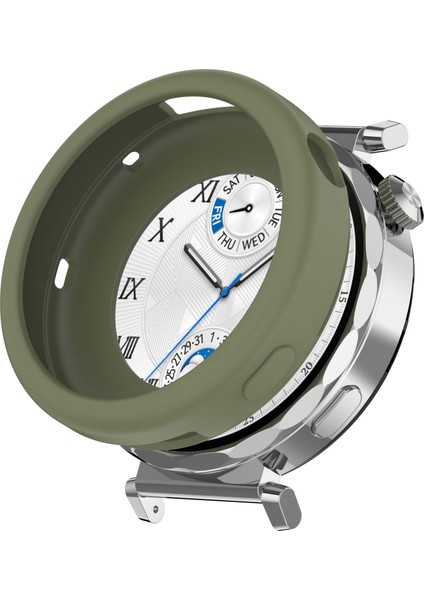 Huawei Watch Gt 5 Pro 42MM Yumuşak Silikon Koruyucu Çerçeve Kapak (Yurt Dışından)