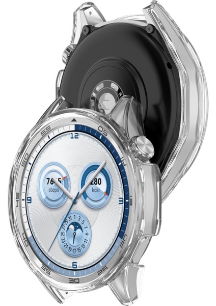Huawei Watch Gt 5 46MM Sert Pc Kasası Yarım Koruma Saat Kılıfı (Yurt Dışından)