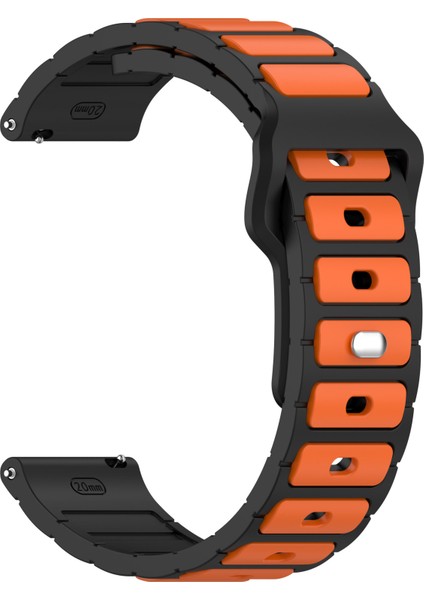 Huawei Watch Gt 5 / Gt 4 46MM / Samsung Gear S3 Classic / S3 Frontier Silikon Kayış Çift Renkli Watch Band (Yurt Dışından) fırsatları