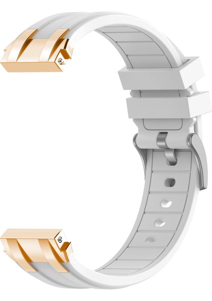 Xiaomi Redmi Watch 5 Aktif / Huawei Watch Gt 5 46MM Watch Band 22MM Silikon Kayış (Yurt Dışından)