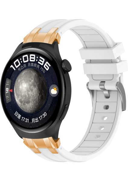 Xiaomi Redmi Watch 5 Aktif / Huawei Watch Gt 5 46MM Watch Band 22MM Silikon Kayış (Yurt Dışından)
