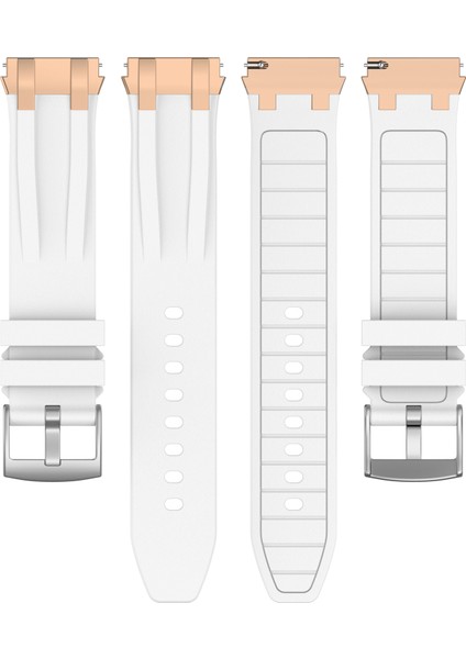 Xiaomi Redmi Watch 5 Aktif / Huawei Watch Gt 5 46MM Watch Band 22MM Silikon Kayış (Yurt Dışından)
