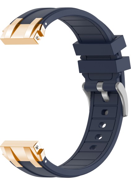 Xiaomi Redmi Watch 5 Aktif / Huawei Watch Gt 5 46MM Watch Band 22MM Silikon Kayış (Yurt Dışından)
