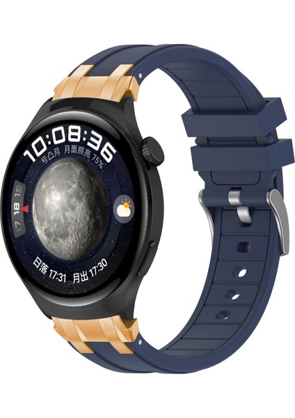 Xiaomi Redmi Watch 5 Aktif / Huawei Watch Gt 5 46MM Watch Band 22MM Silikon Kayış (Yurt Dışından)