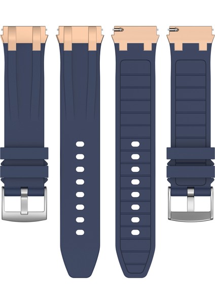 Xiaomi Redmi Watch 5 Aktif / Huawei Watch Gt 5 46MM Watch Band 22MM Silikon Kayış (Yurt Dışından)