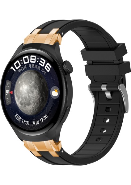 Xiaomi Redmi Watch 5 Aktif / Huawei Watch Gt 5 46MM Watch Band 22MM Silikon Kayış (Yurt Dışından)