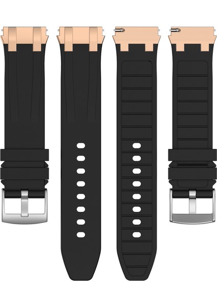 Xiaomi Redmi Watch 5 Aktif / Huawei Watch Gt 5 46MM Watch Band 22MM Silikon Kayış (Yurt Dışından)