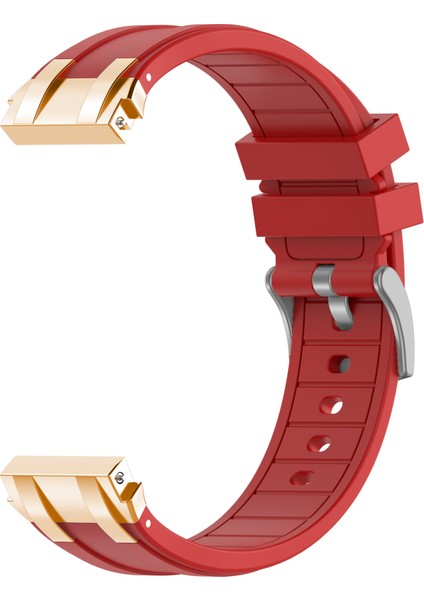Xiaomi Redmi Watch 5 Aktif / Huawei Watch Gt 5 46MM Watch Band 22MM Silikon Kayış (Yurt Dışından)