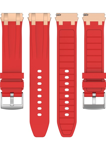 Xiaomi Redmi Watch 5 Aktif / Huawei Watch Gt 5 46MM Watch Band 22MM Silikon Kayış (Yurt Dışından)