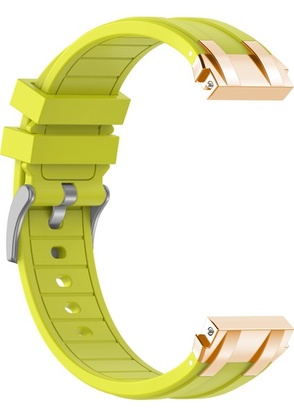 Xiaomi Redmi Watch 5 Aktif / Huawei Watch Gt 5 46MM Watch Band 22MM Silikon Kayış (Yurt Dışından)