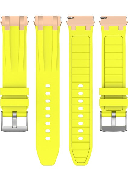 Xiaomi Redmi Watch 5 Aktif / Huawei Watch Gt 5 46MM Watch Band 22MM Silikon Kayış (Yurt Dışından)