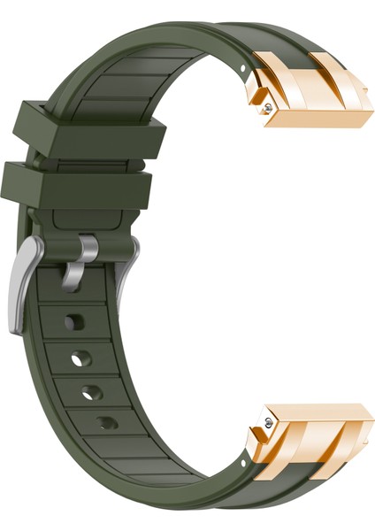 Xiaomi Redmi Watch 5 Aktif / Huawei Watch Gt 5 46MM Watch Band 22MM Silikon Kayış (Yurt Dışından)