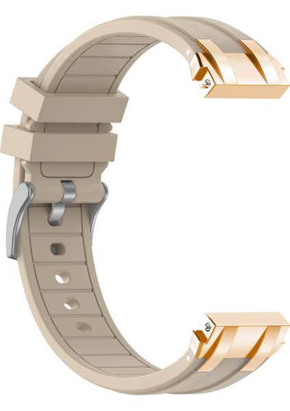 Xiaomi Redmi Watch 5 Aktif / Huawei Watch Gt 5 46MM Watch Band 22MM Silikon Kayış (Yurt Dışından)