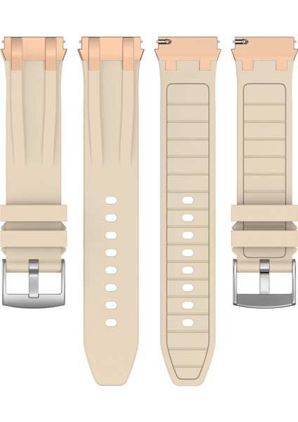 Xiaomi Redmi Watch 5 Aktif / Huawei Watch Gt 5 46MM Watch Band 22MM Silikon Kayış (Yurt Dışından)