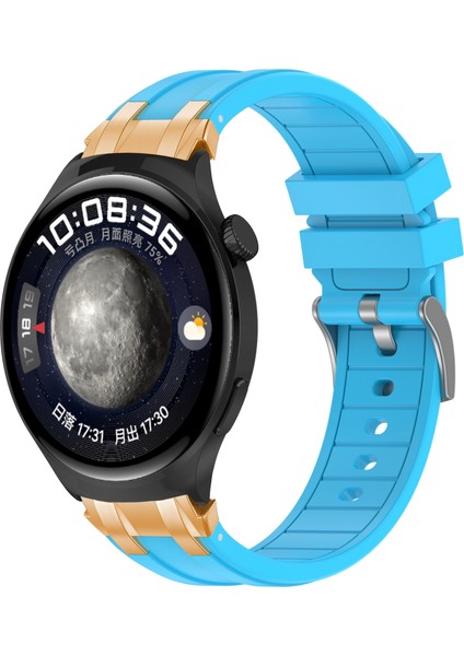 Xiaomi Redmi Watch 5 Aktif / Huawei Watch Gt 5 46MM Watch Band 22MM Silikon Kayış (Yurt Dışından)