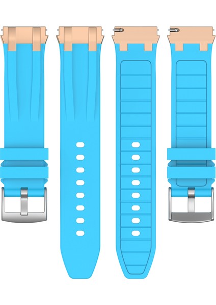 Xiaomi Redmi Watch 5 Aktif / Huawei Watch Gt 5 46MM Watch Band 22MM Silikon Kayış (Yurt Dışından)