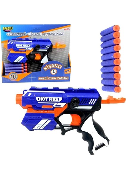 Nişancı 1 Sünger Dart Atan Oyuncak ( 10 Dart) 27,5 x 22 x 5 cm fiyatları