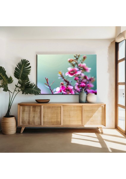 Kiraz Çiçekleri Kanvas Tablo