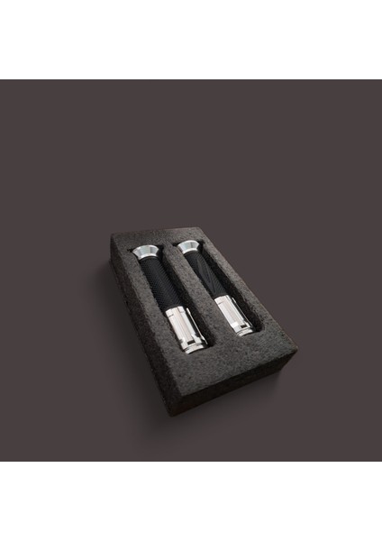 Krom Motosiklet Elcik Set