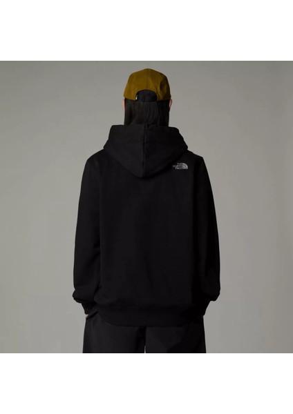 M Drew Peak Pullover Hoodie Siyah Erkek Sweatshirt fırsatları