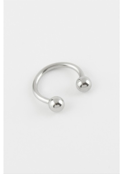 Septum Çelik Piercing 1 cm