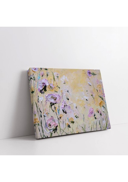 Renkli Çiçekler Kanvas Tablo fiyatları