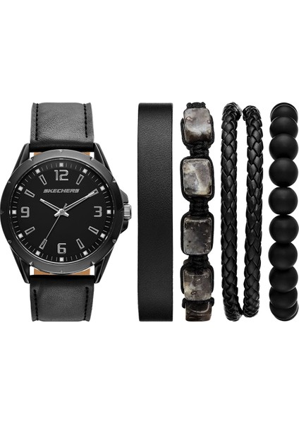 SR9118 Erkek Kol Saati ve Bileklik Seti