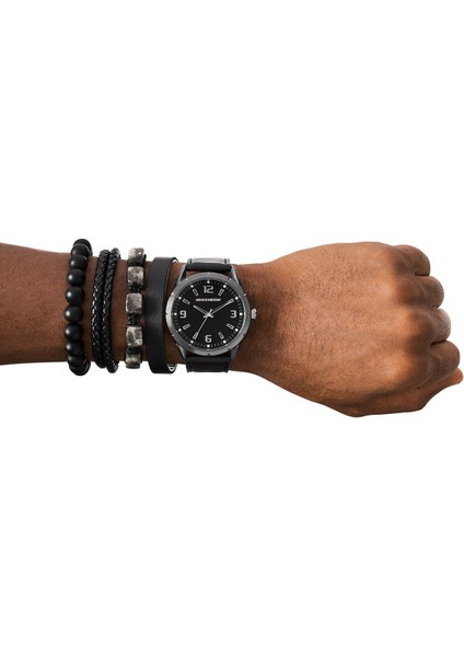 SR9118 Erkek Kol Saati ve Bileklik Seti fırsatları