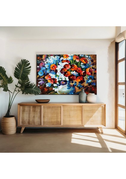 Natürmort - Leonid Afremov Kanvas Tablo